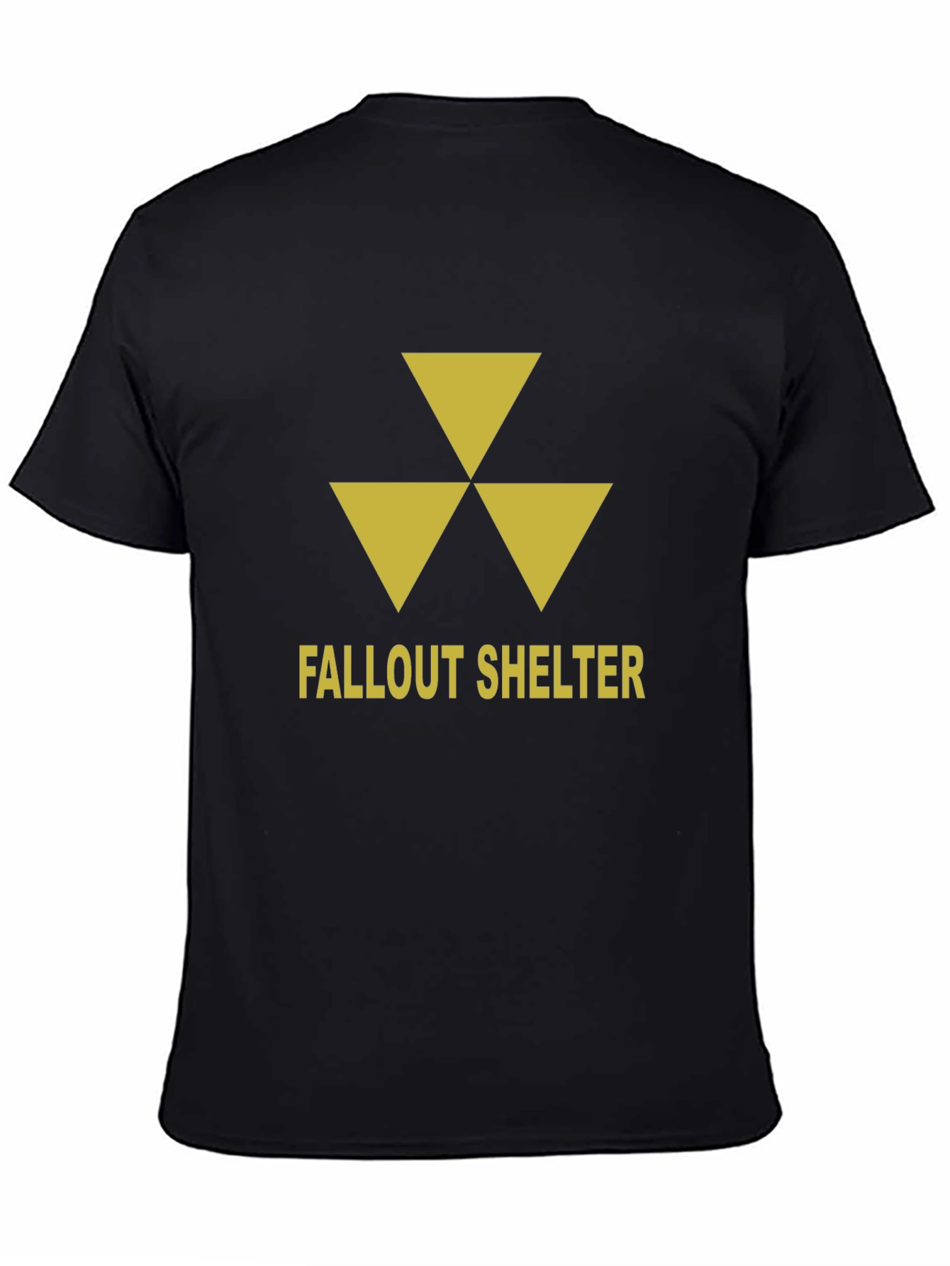 Fallout Shelter Graphic T-Shirt - Nuclear Warning Symbol