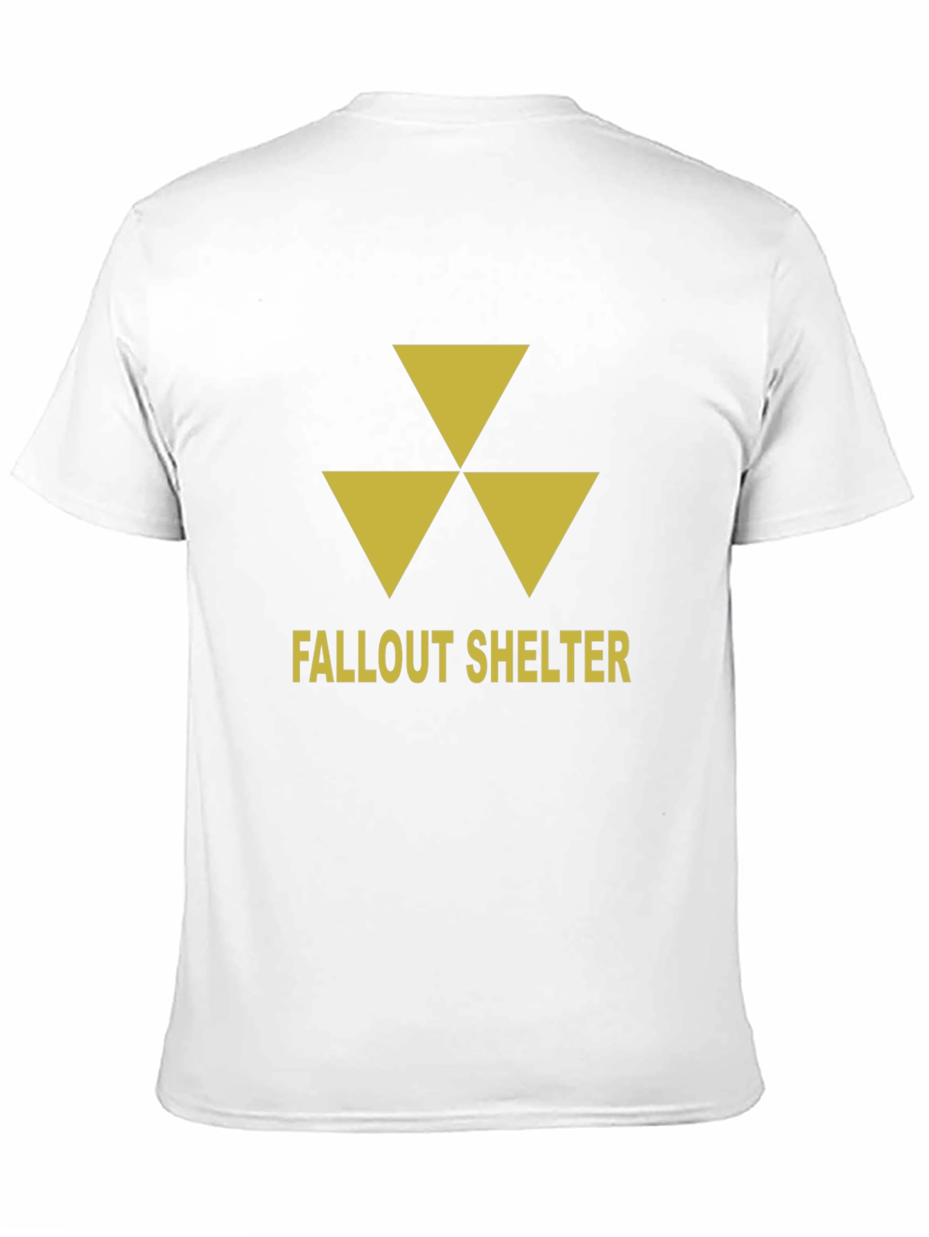 Fallout Shelter Graphic T-Shirt - Nuclear Warning Symbol