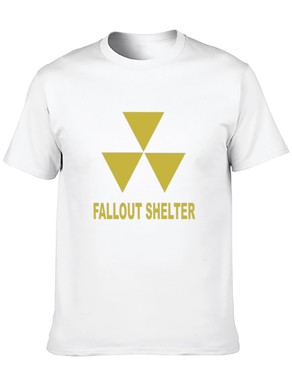 Fallout Shelter Graphic T-Shirt - Nuclear Warning Symbol