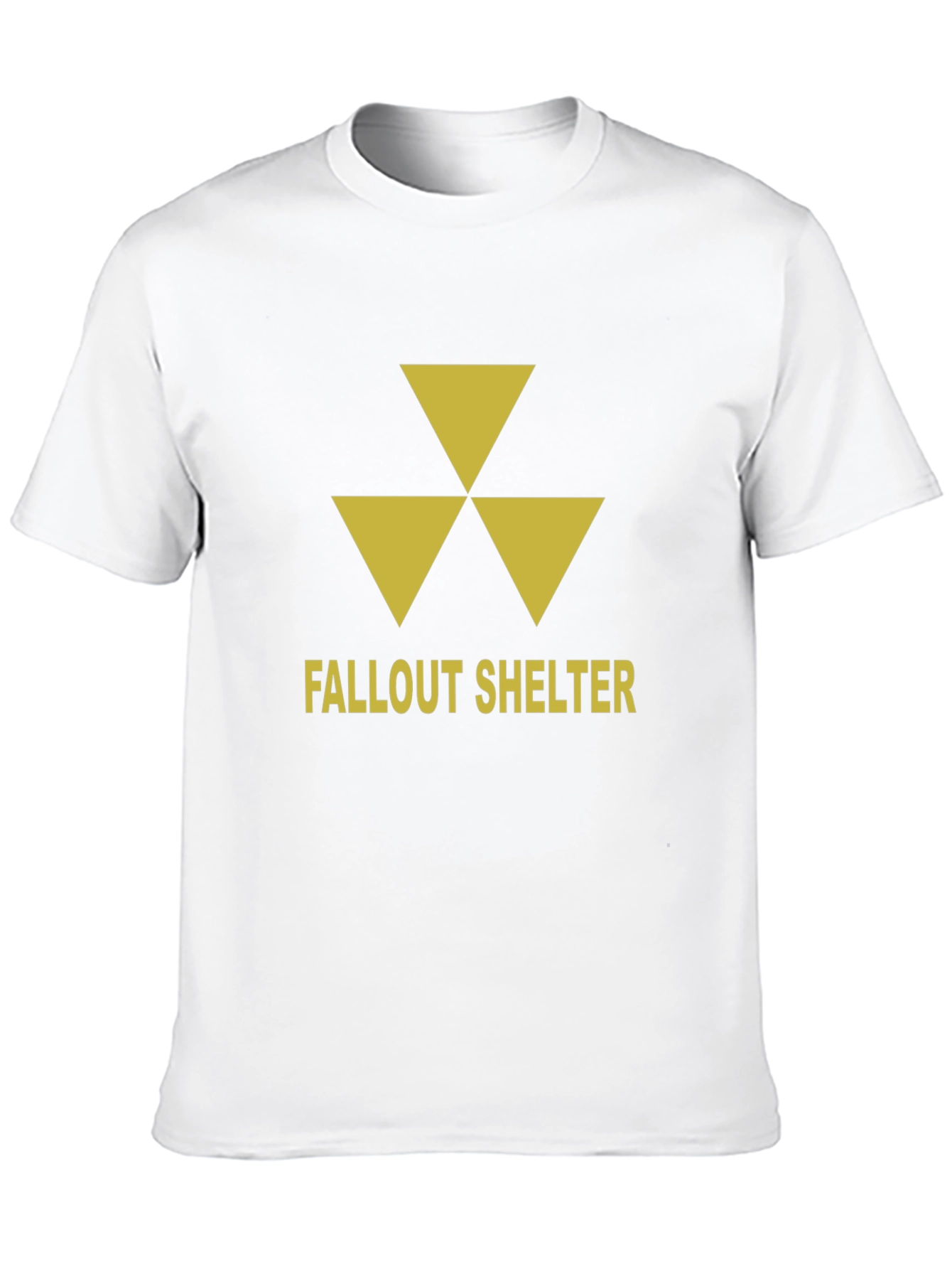Fallout Shelter Graphic T-Shirt - Nuclear Warning Symbol