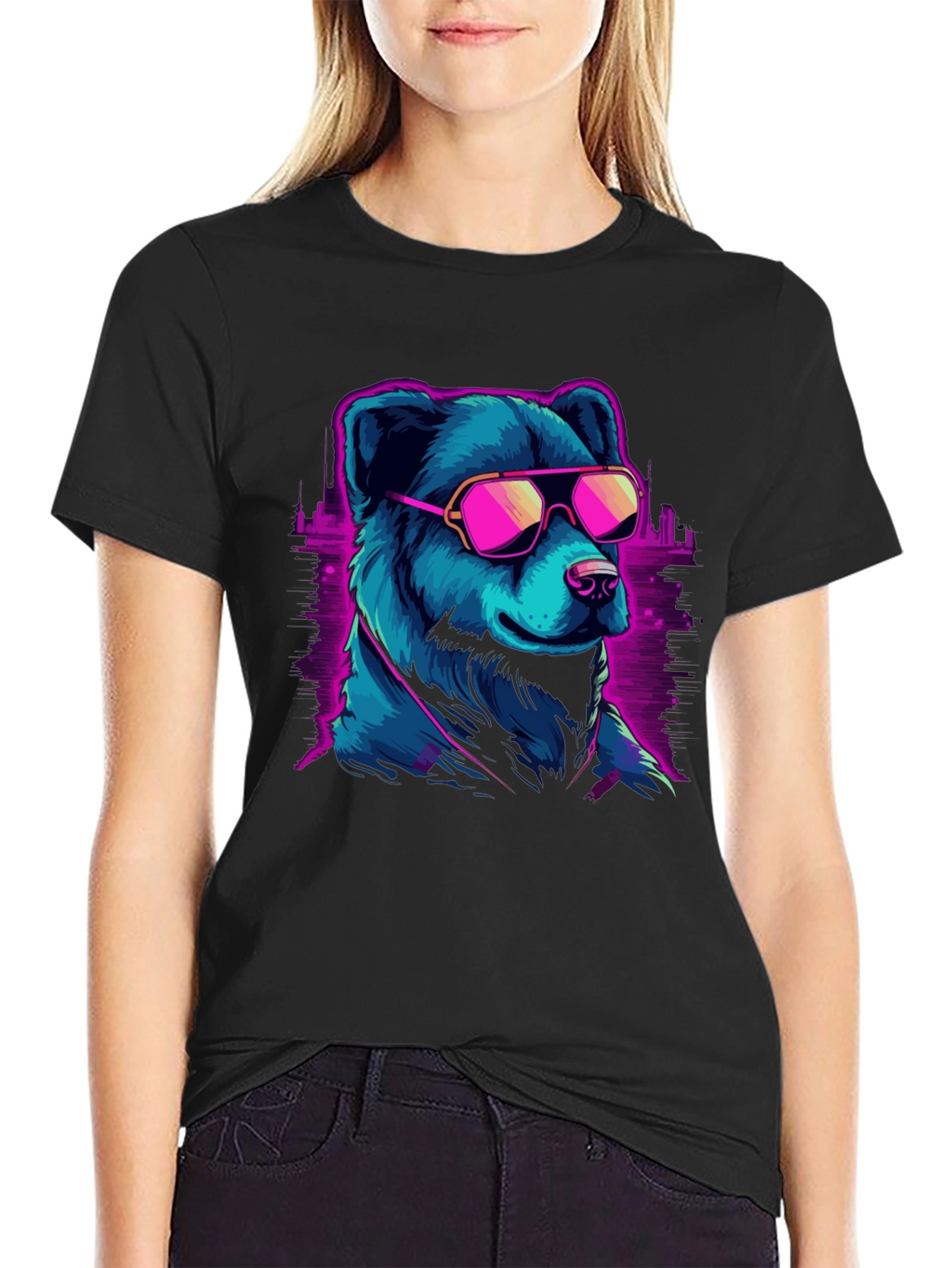 Cool Bear Graphic T-Shirt - Trendy Design