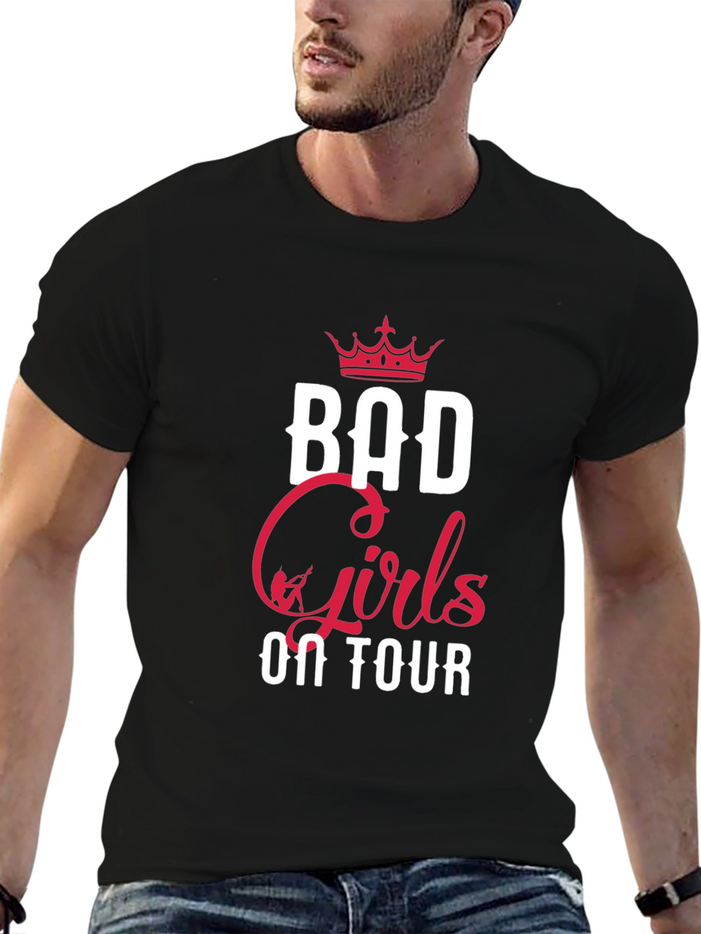 Bad Girls On Tour Graphic T-Shirt
