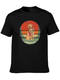 Dog Easter Basket Graphic T-Shirt