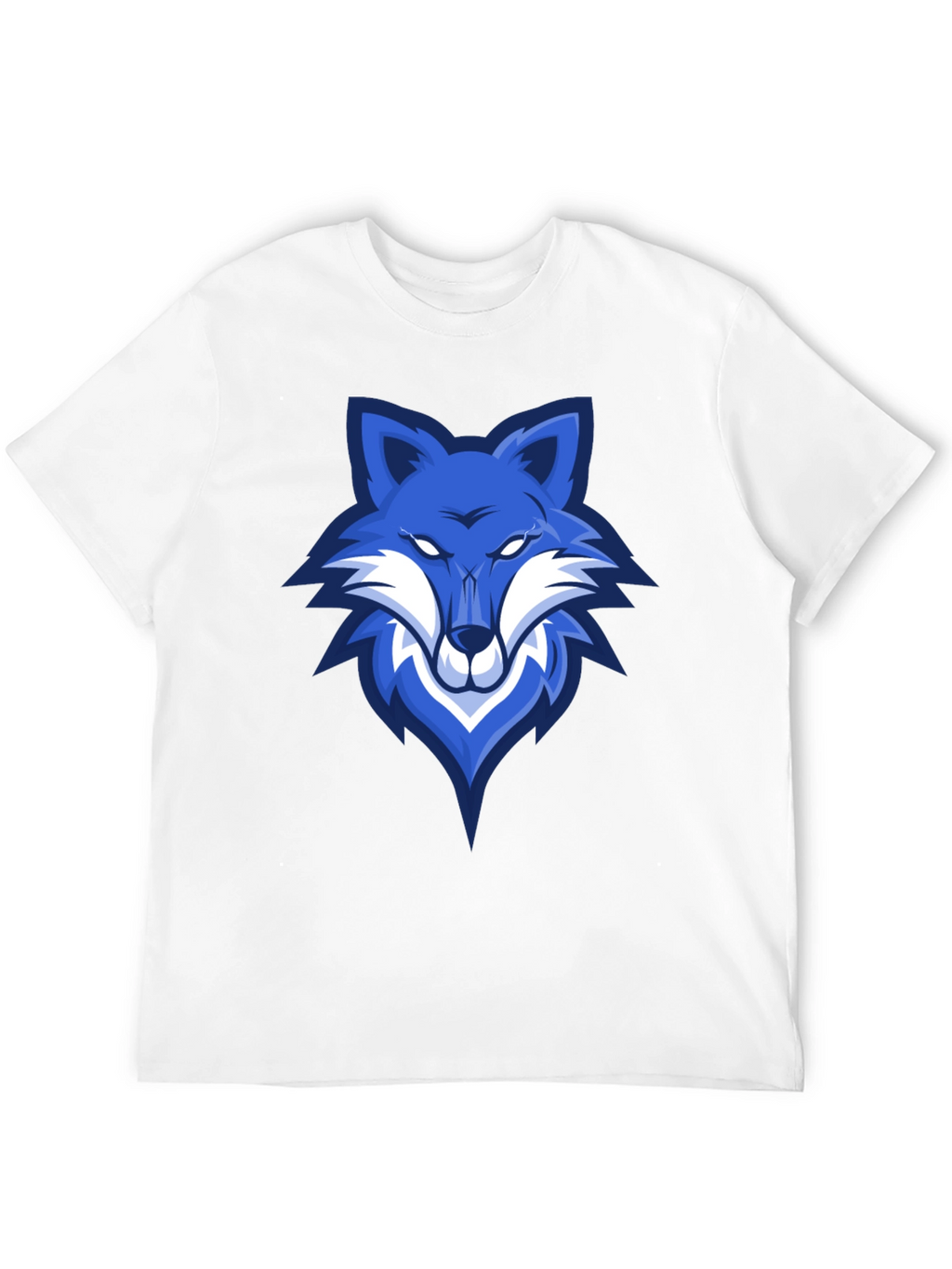 Blue Fox Graphic Tee - Mens Black T-Shirt
