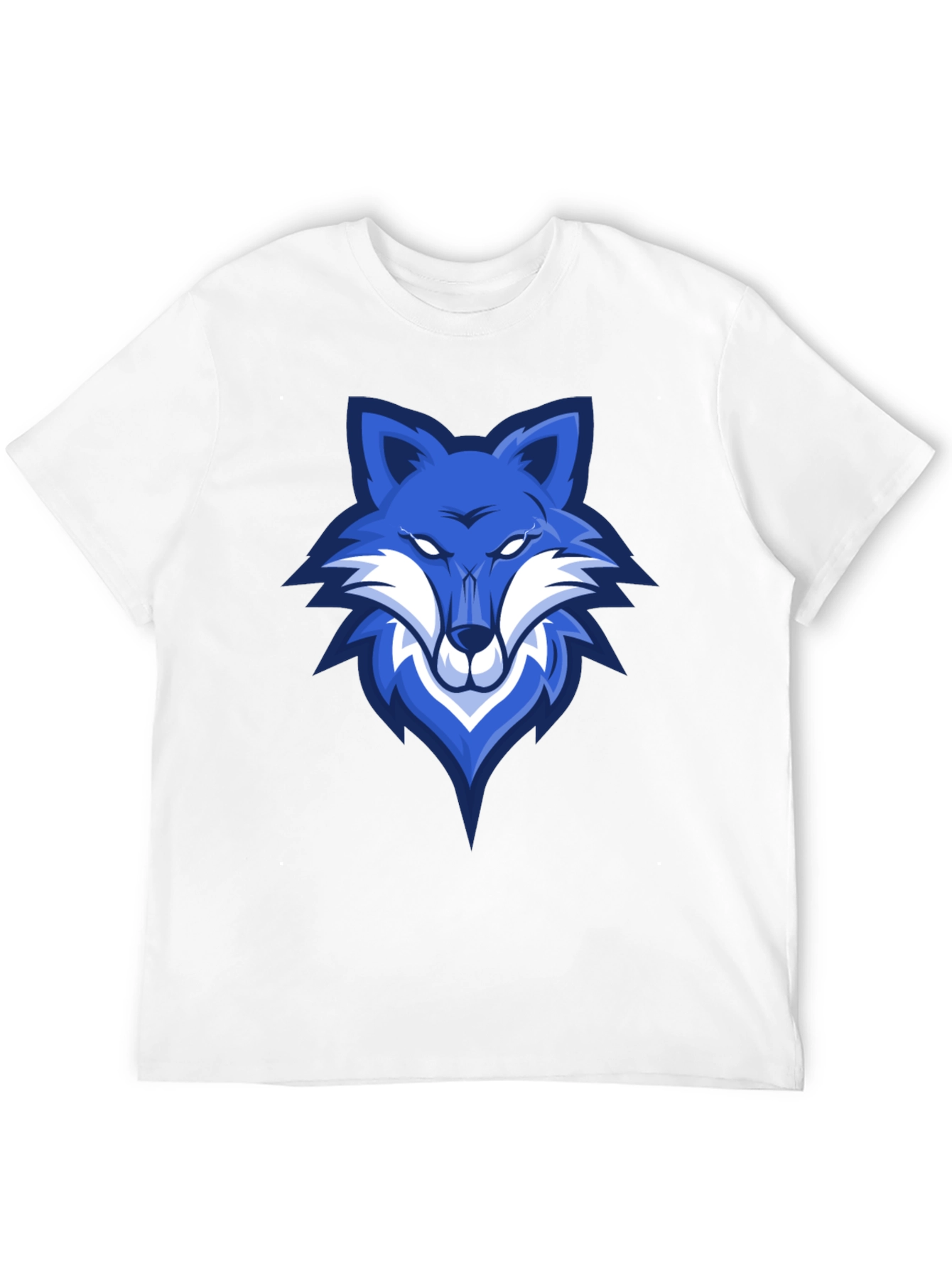 Blue Fox Graphic Tee - Mens Black T-Shirt