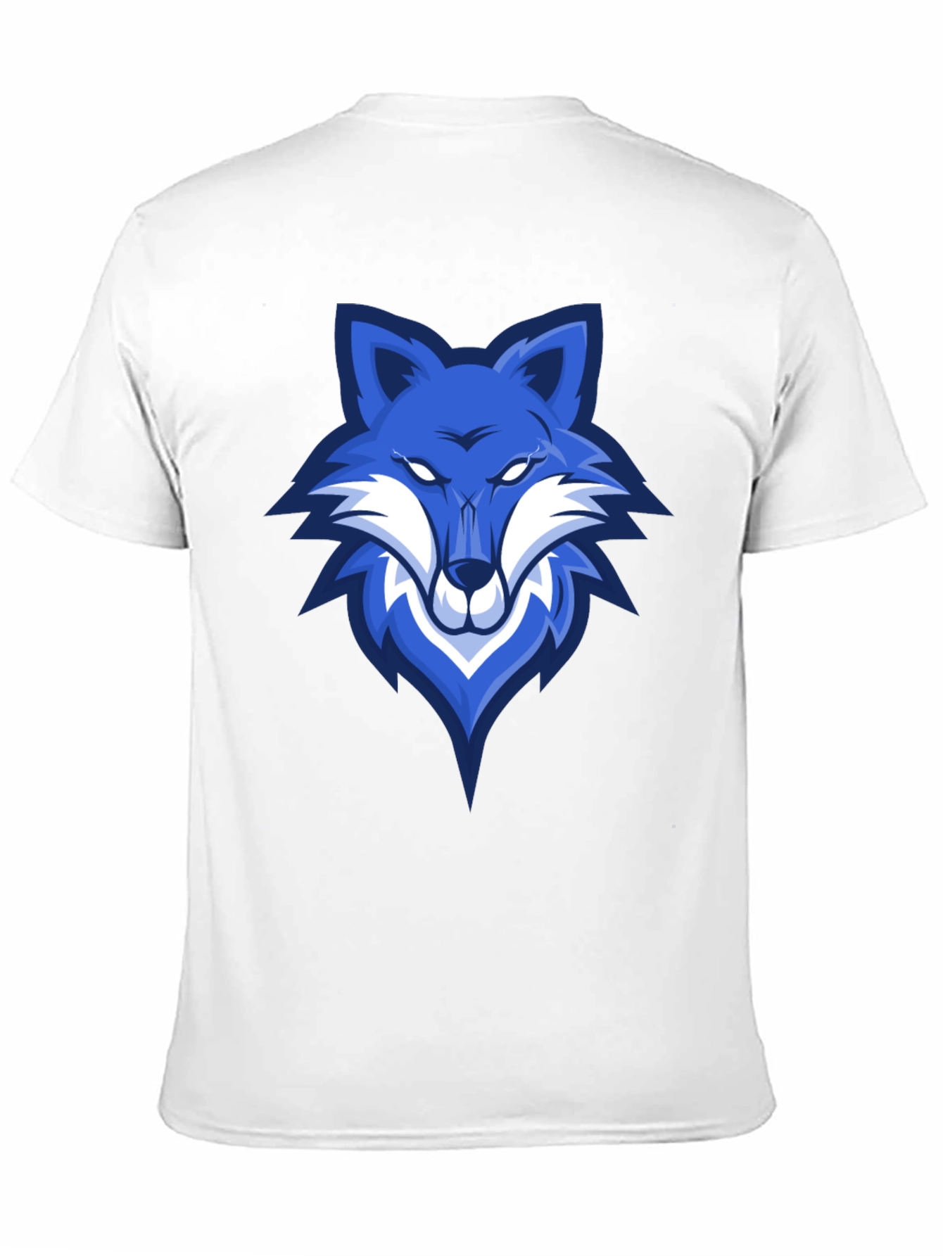 Blue Fox Graphic Tee - Mens Black T-Shirt