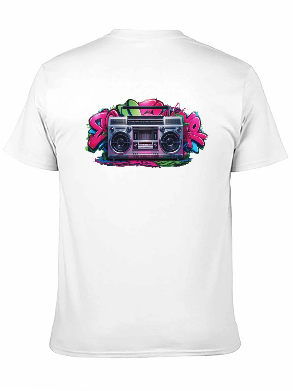 Retro Boombox Graphic Tee