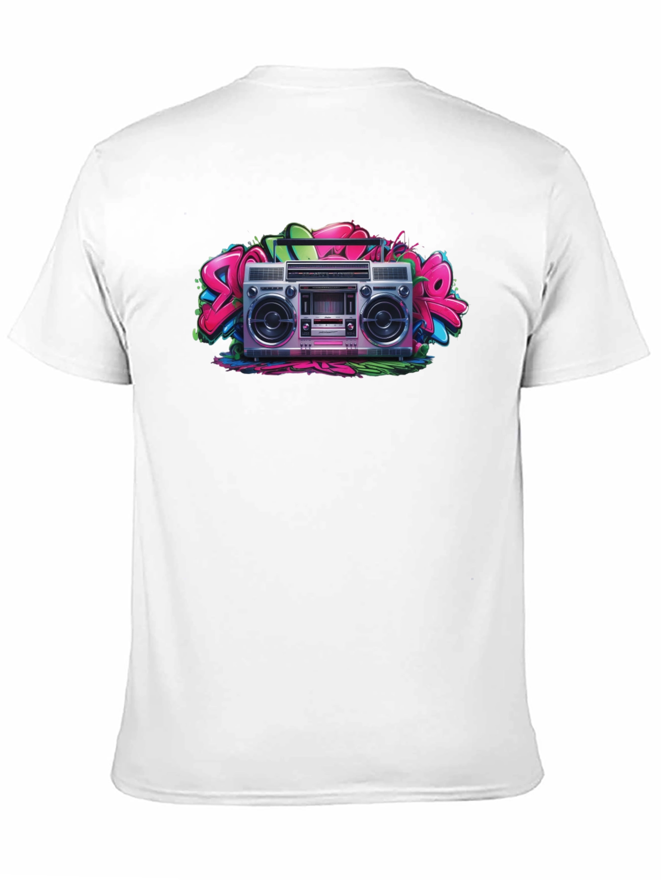 Retro Boombox Graphic Tee