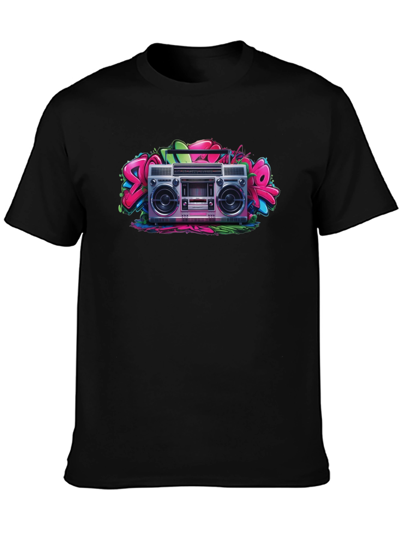 Retro Boombox Graphic Tee