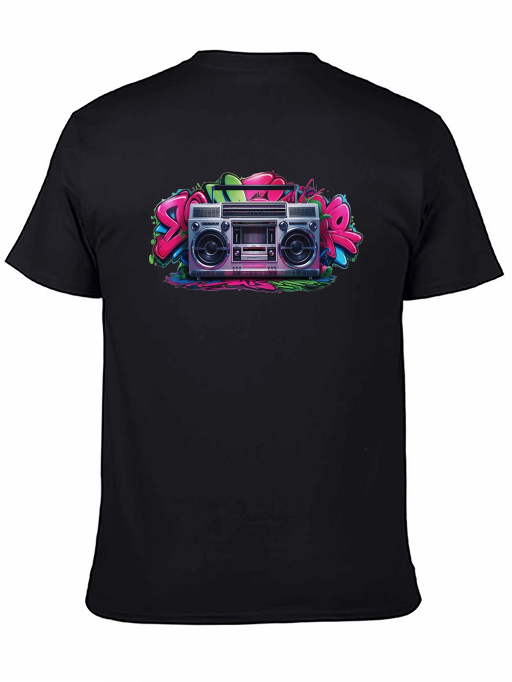Retro Boombox Graphic Tee