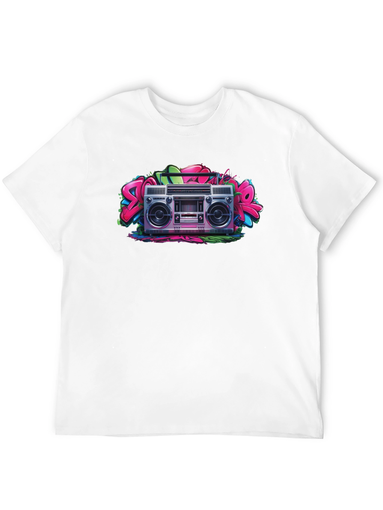 Retro Boombox Graphic Tee