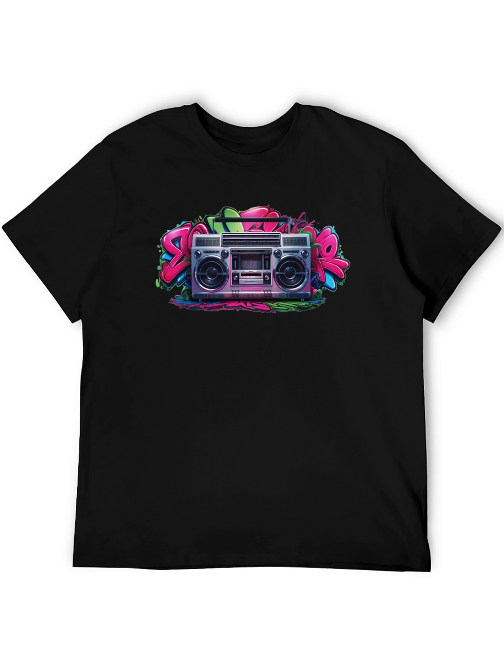 Retro Boombox Graphic Tee