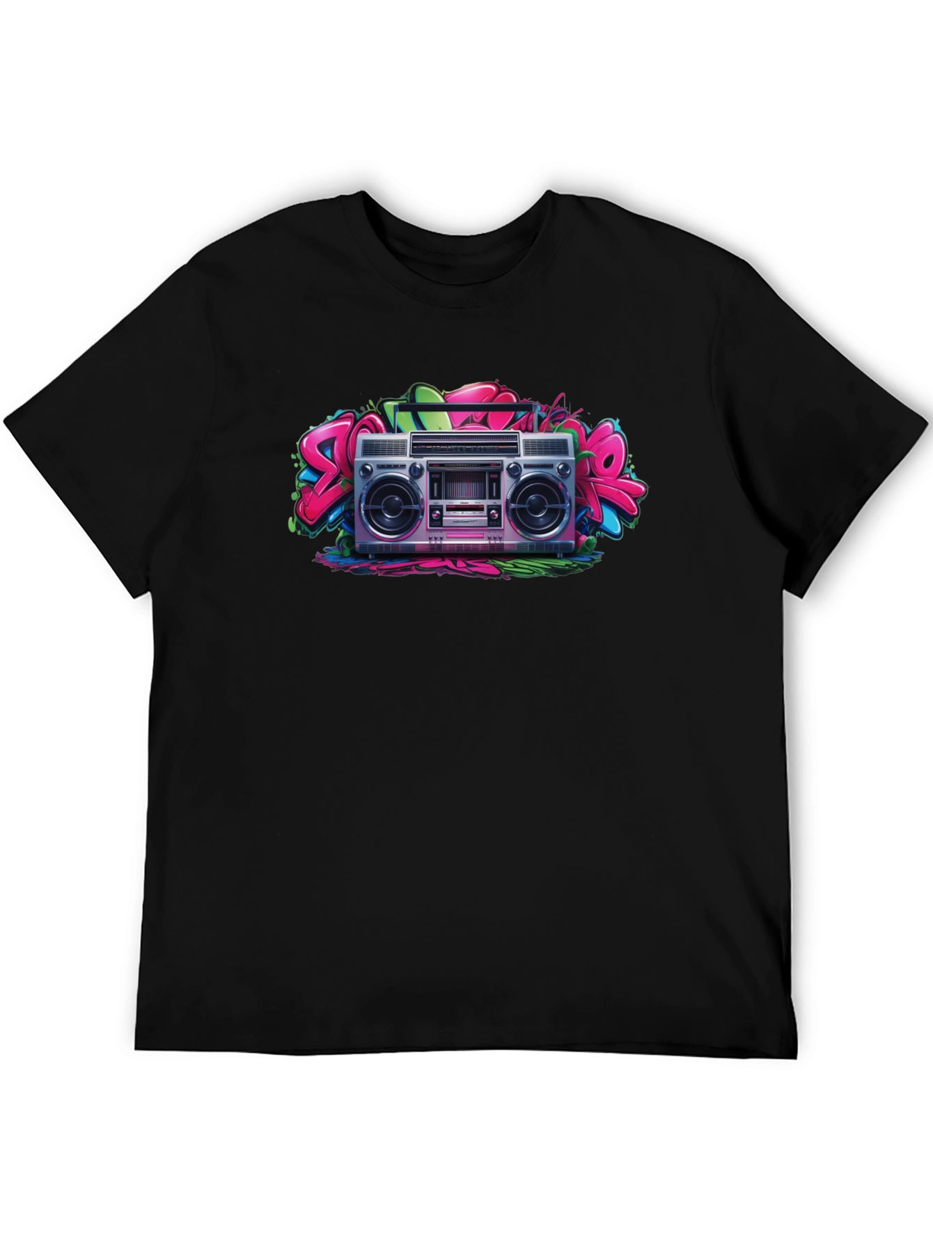 Retro Boombox Graphic Tee
