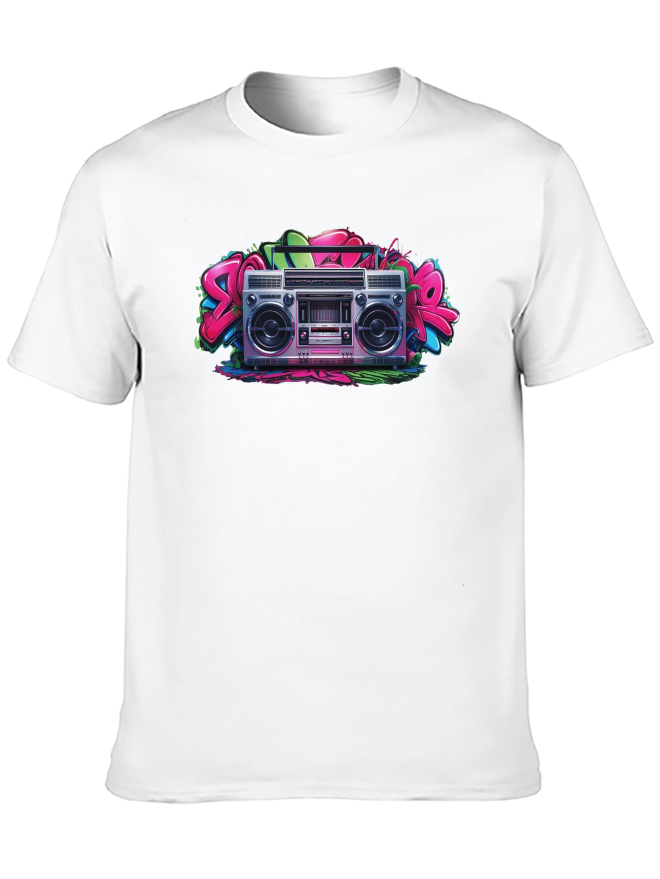 Retro Boombox Graphic Tee