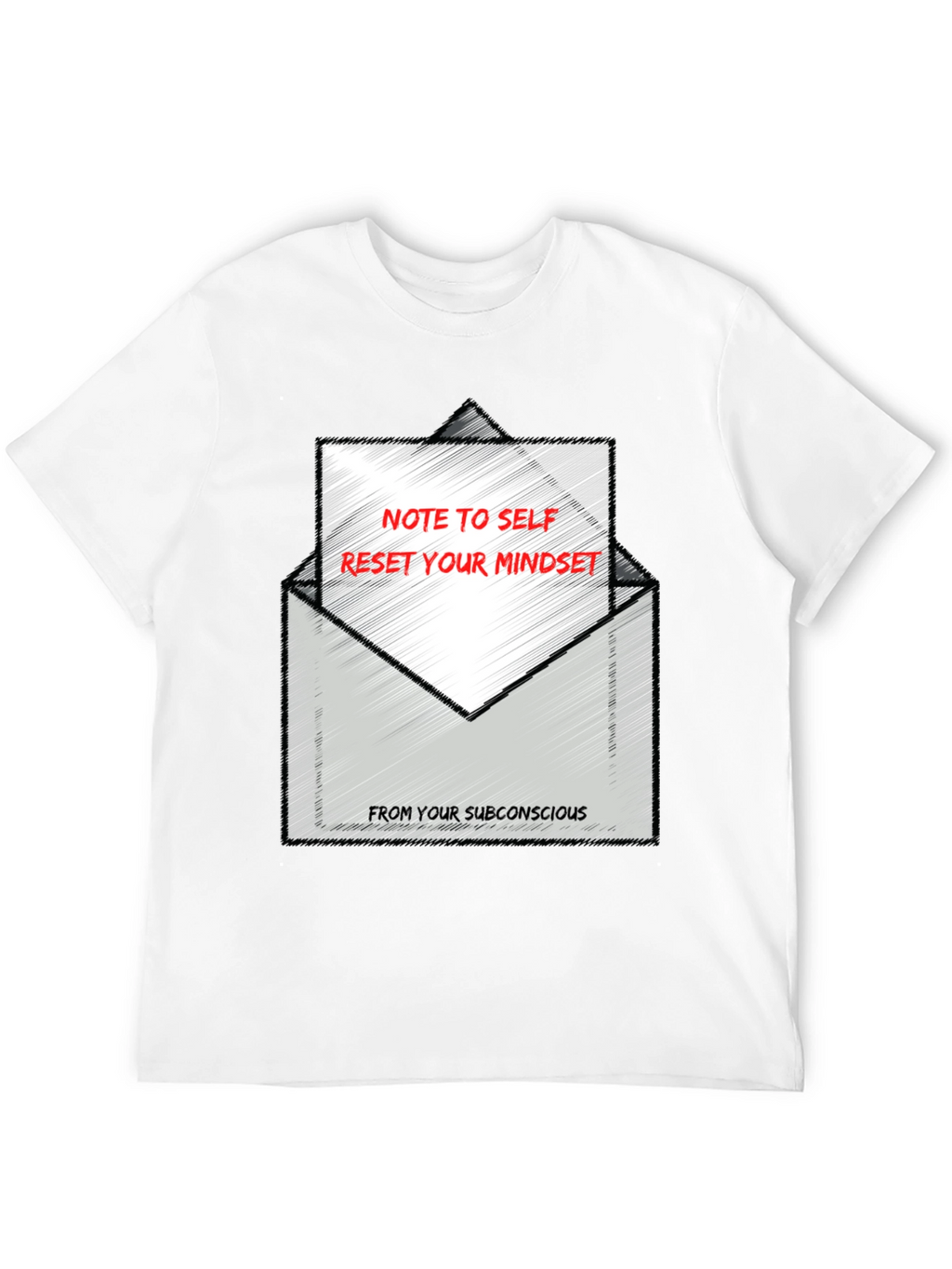 Reset Your Mindset Graphic Tee - Black