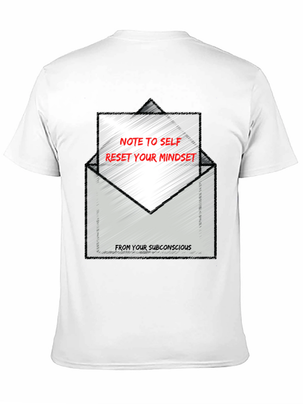 Reset Your Mindset Graphic Tee - Black