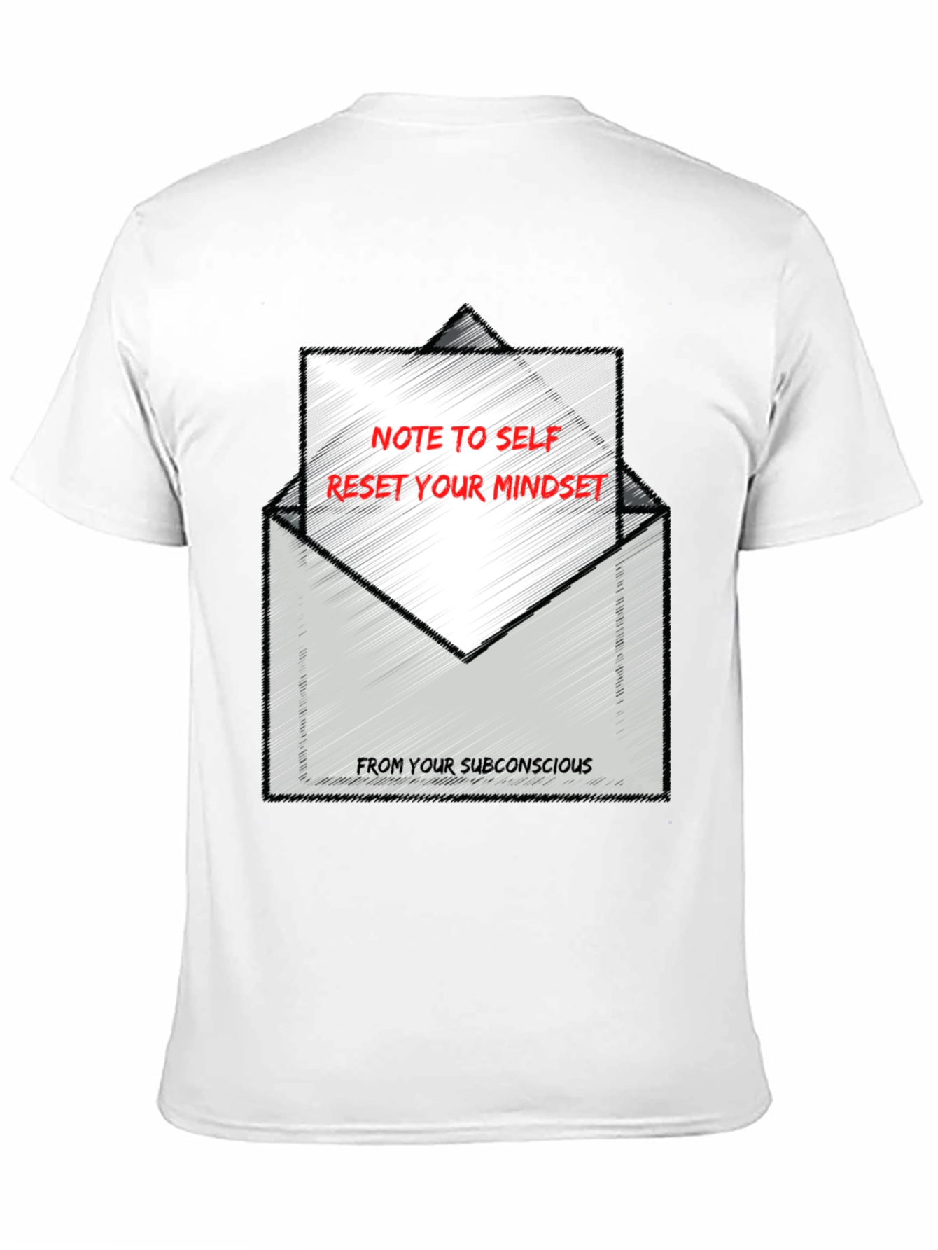 Reset Your Mindset Graphic Tee - Black