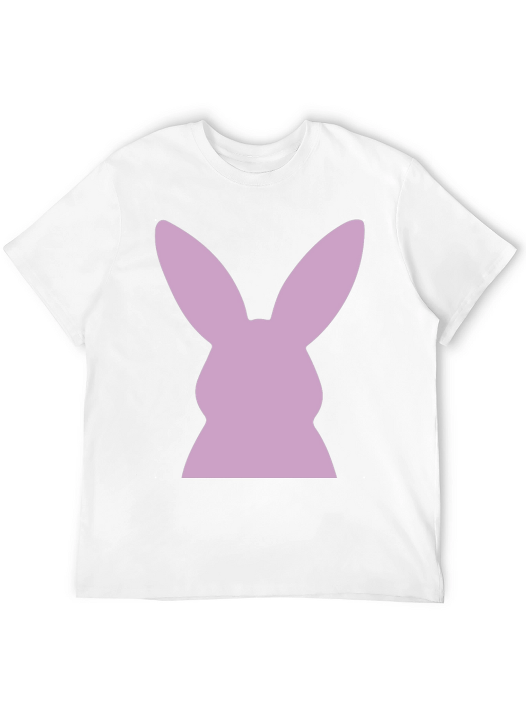 Bunny Silhouette T-Shirt - Black Tee