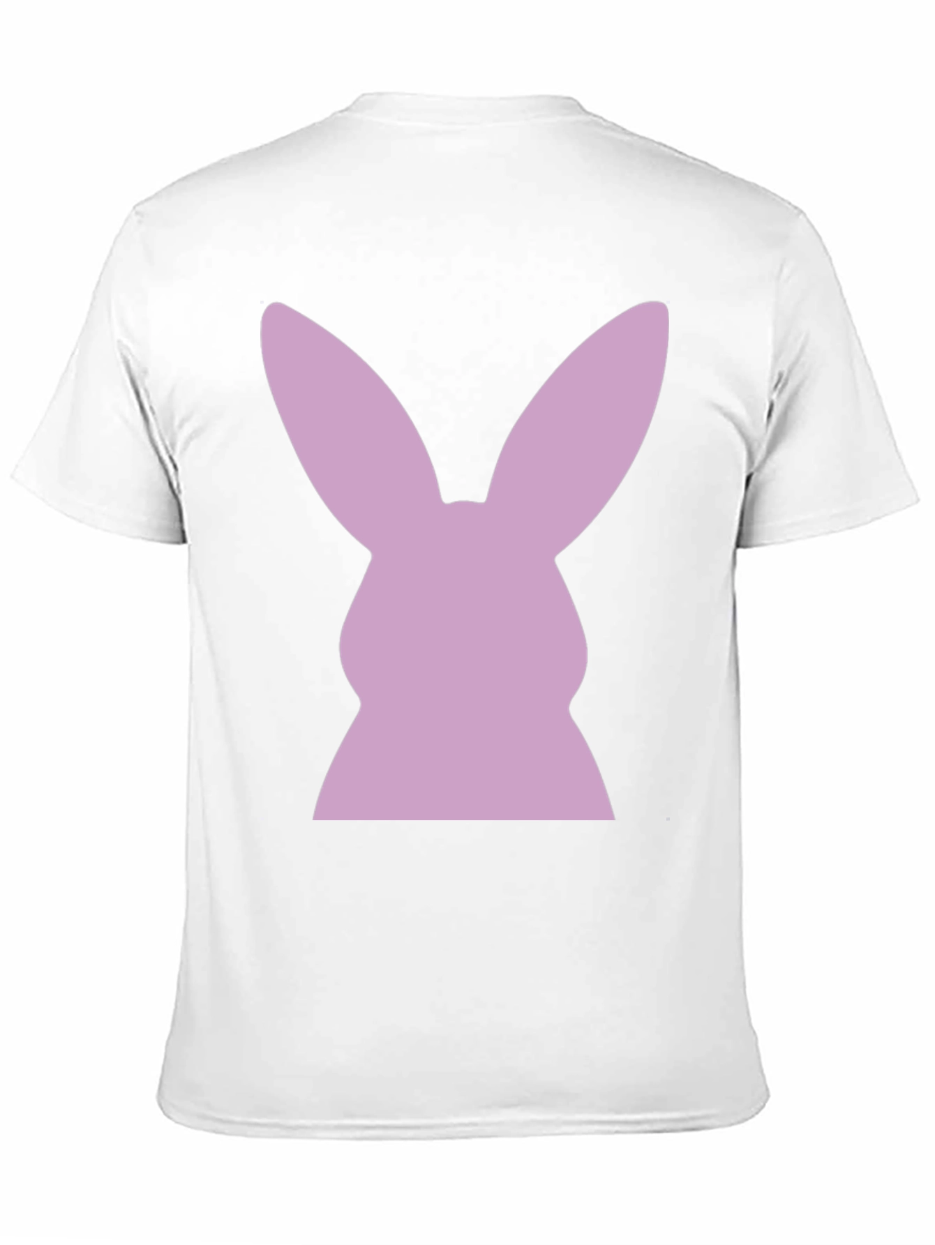 Bunny Silhouette T-Shirt - Black Tee