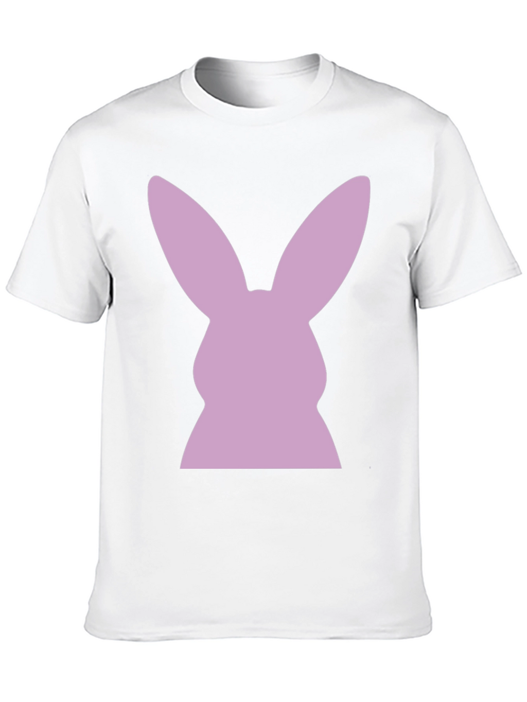 Bunny Silhouette T-Shirt - Black Tee