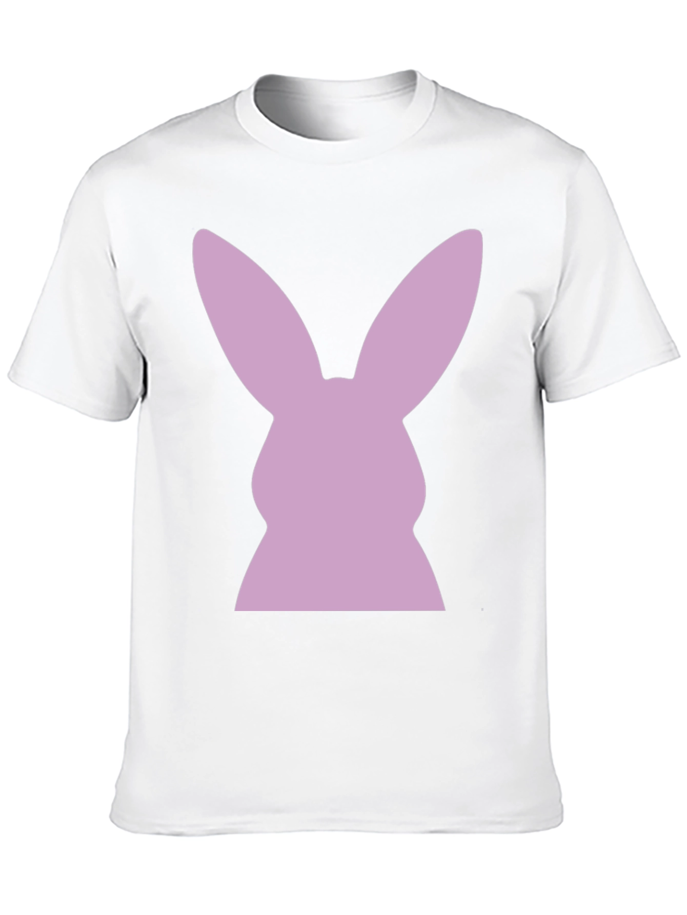 Bunny Silhouette T-Shirt - Black Tee