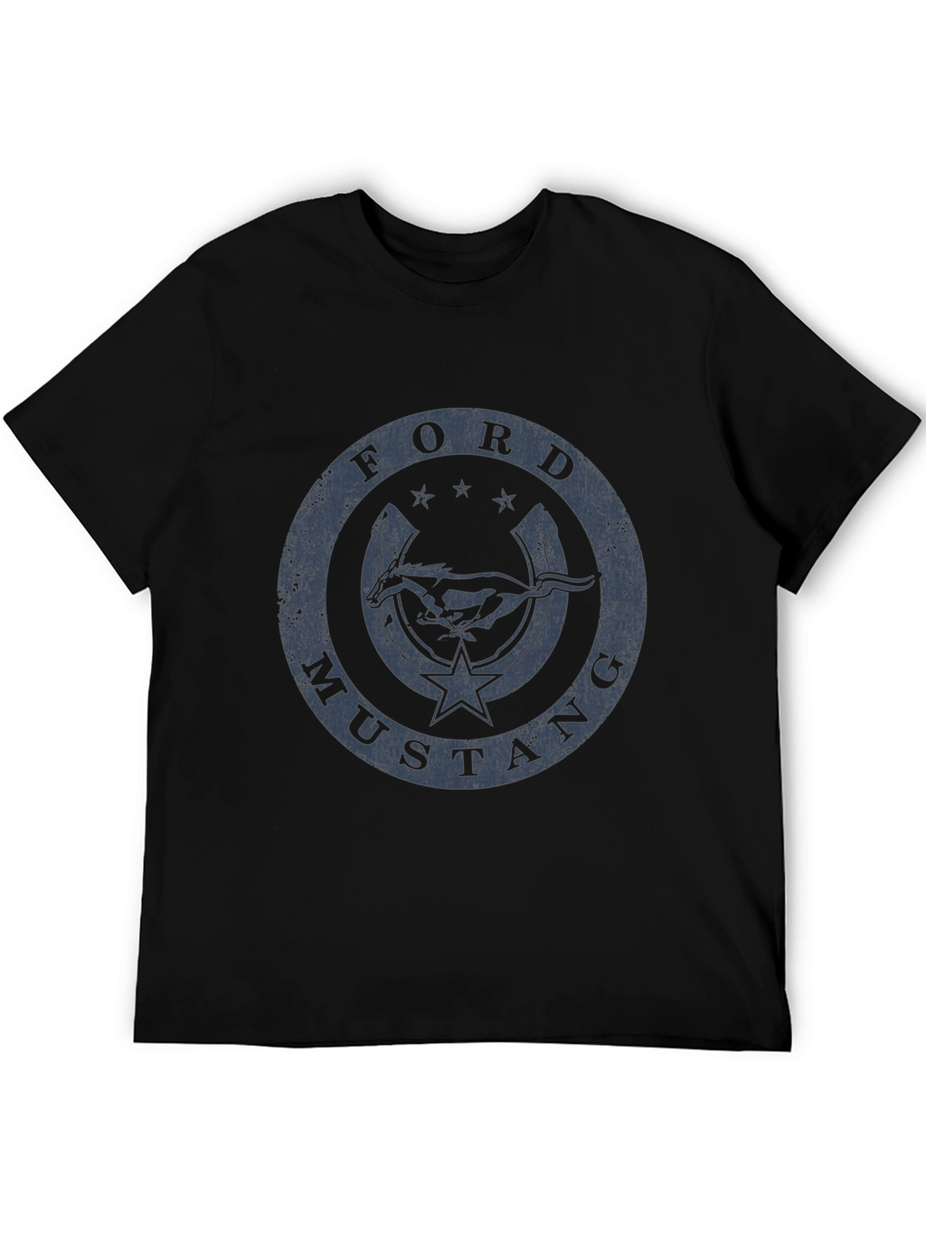 Ford Mustang Graphic Tee - Black