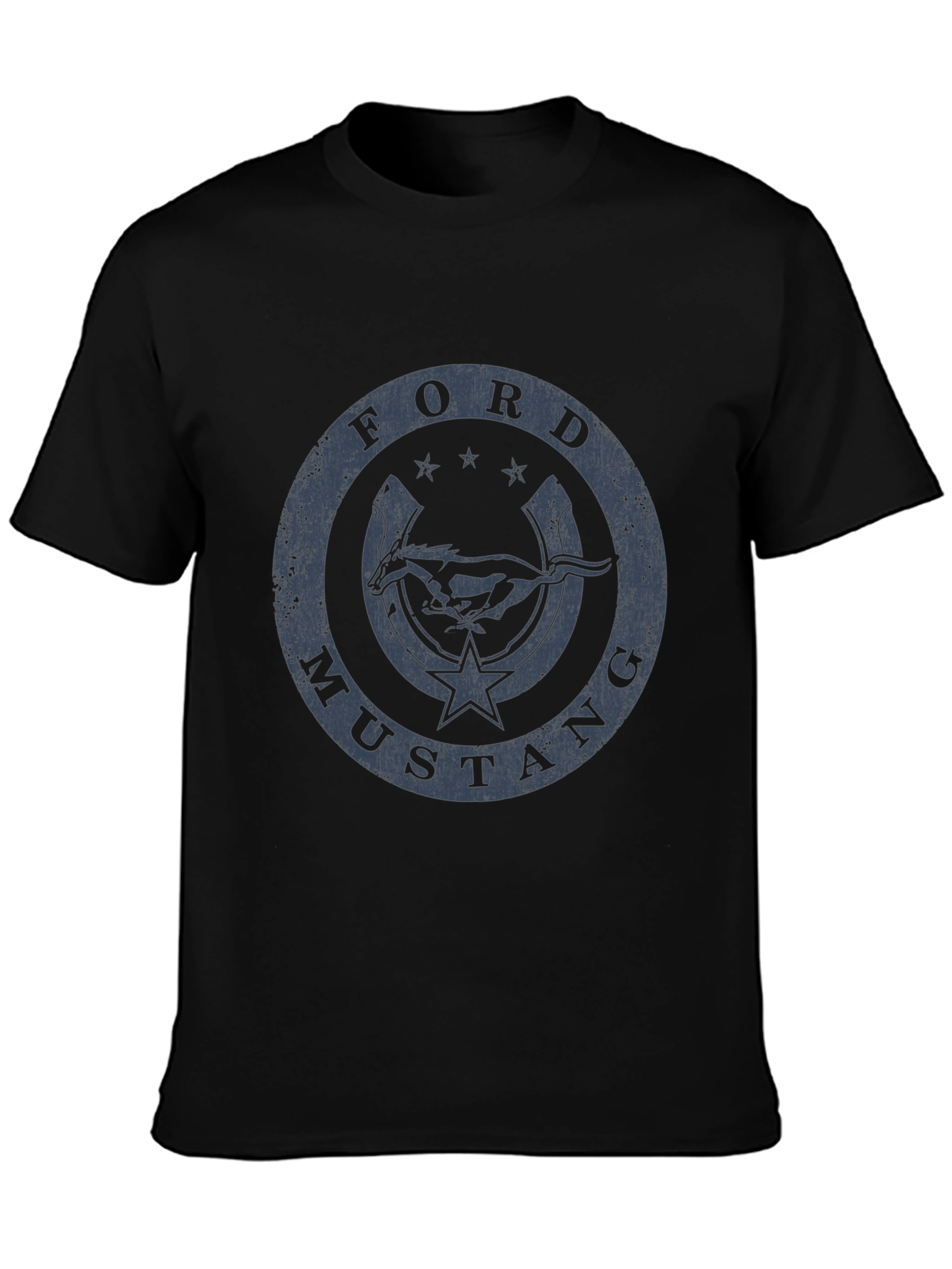 Ford Mustang Graphic Tee - Black