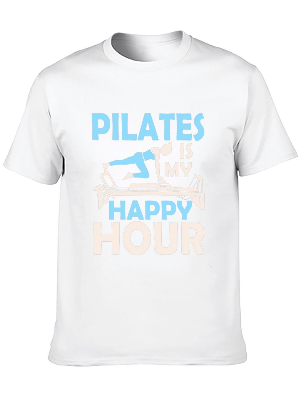 Pilates Is My Happy Hour Graphic Tee