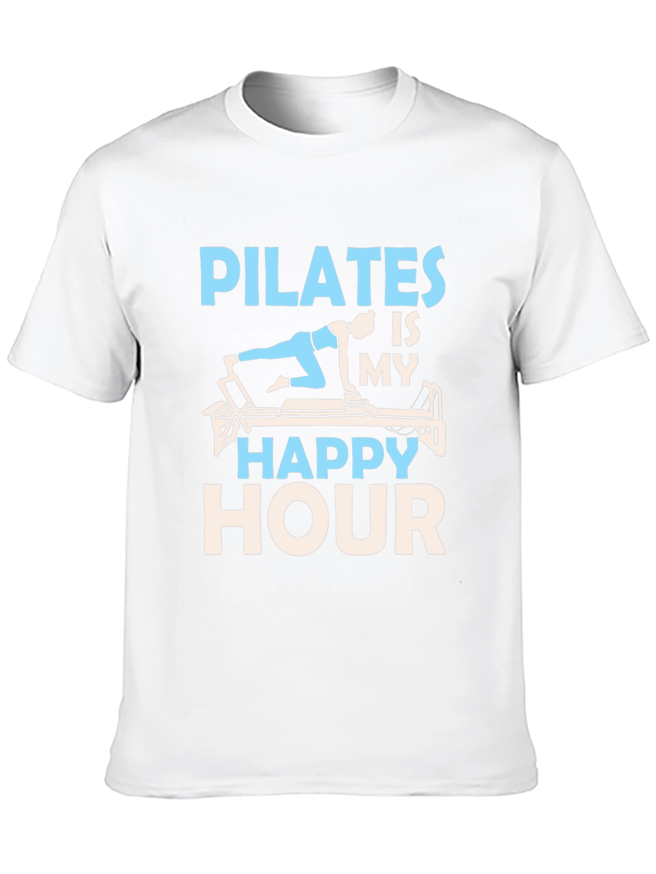 Pilates Is My Happy Hour Graphic Tee