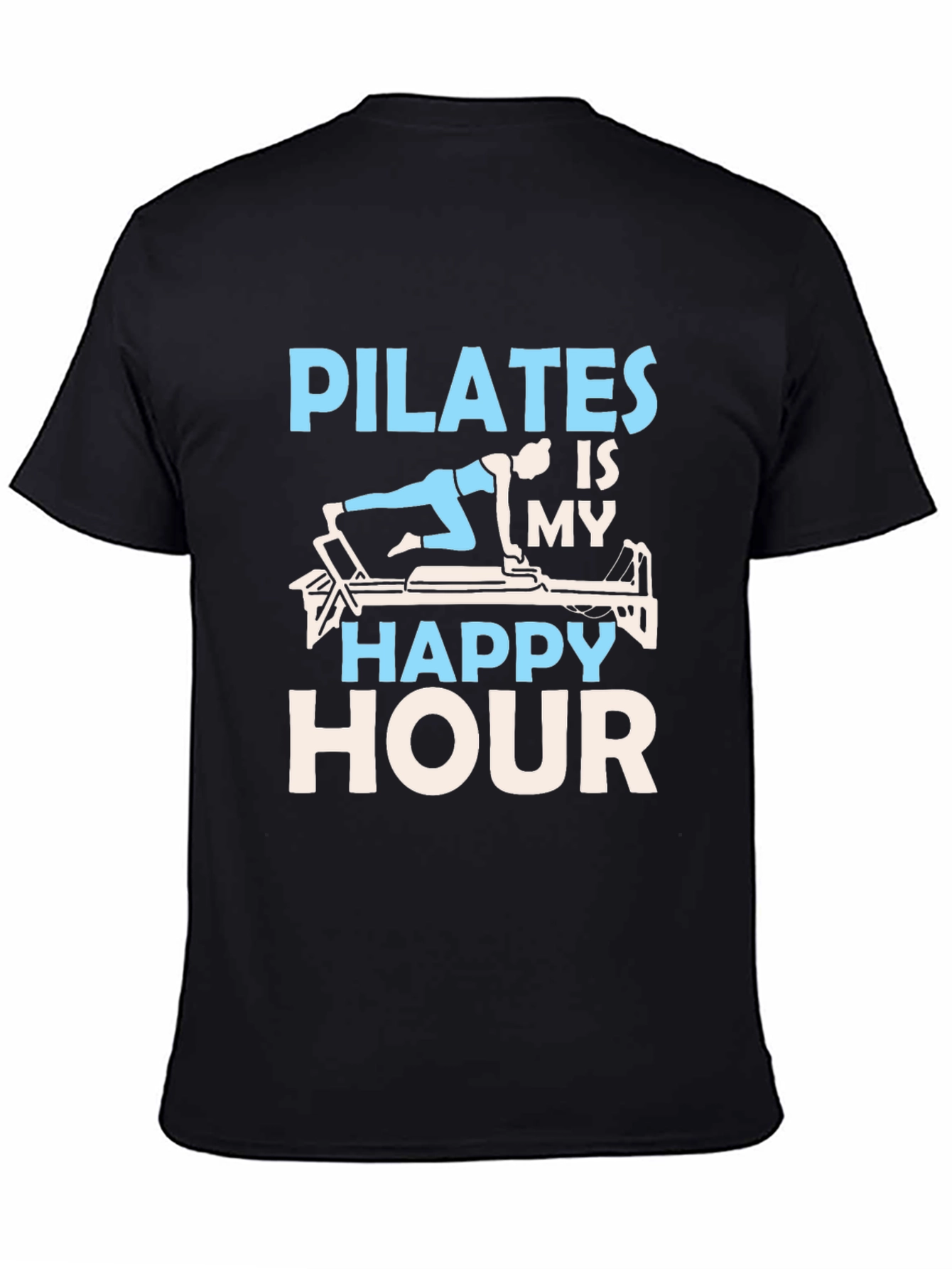 Pilates Is My Happy Hour Graphic Tee