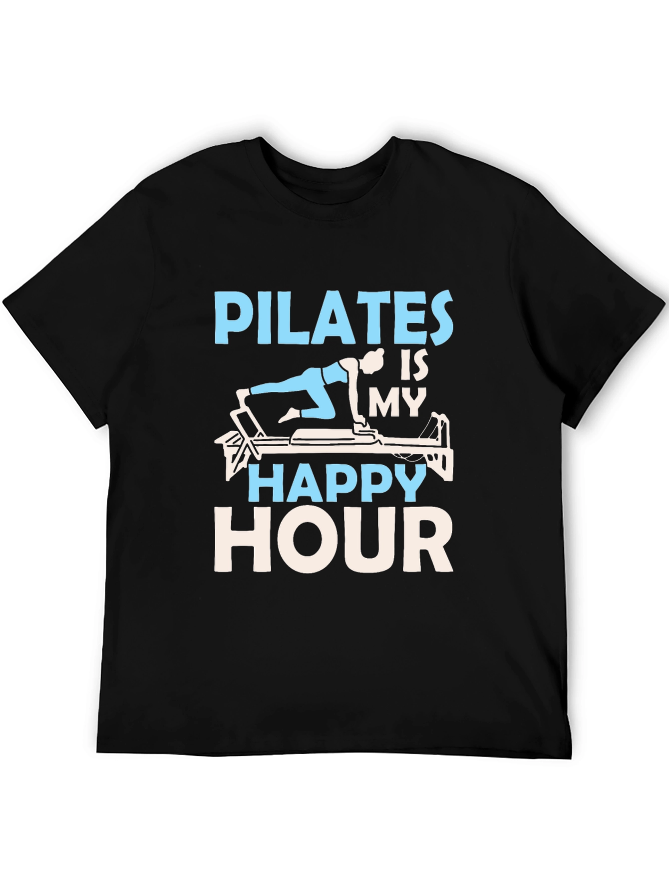 Pilates Is My Happy Hour Graphic Tee