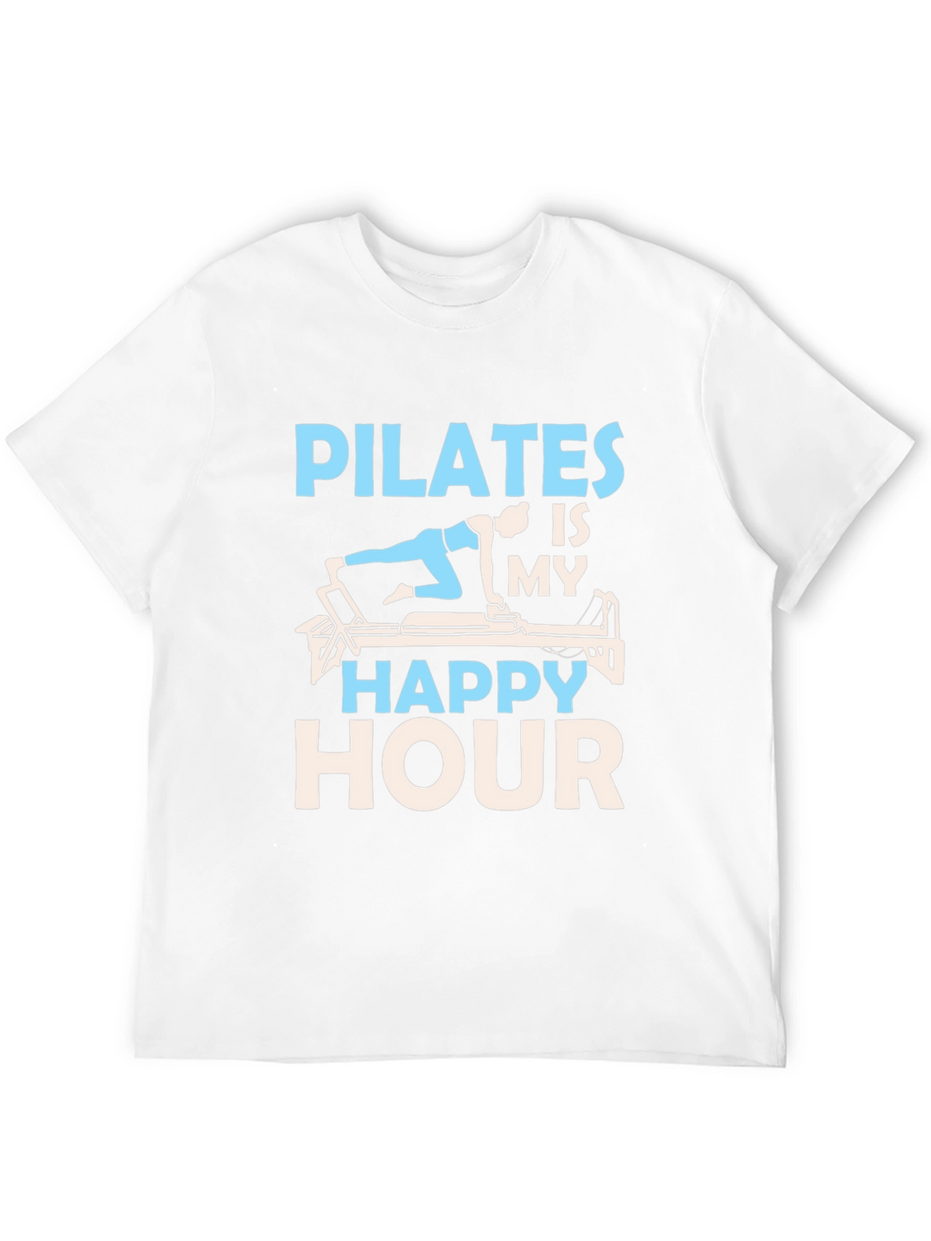 Pilates Is My Happy Hour Graphic Tee