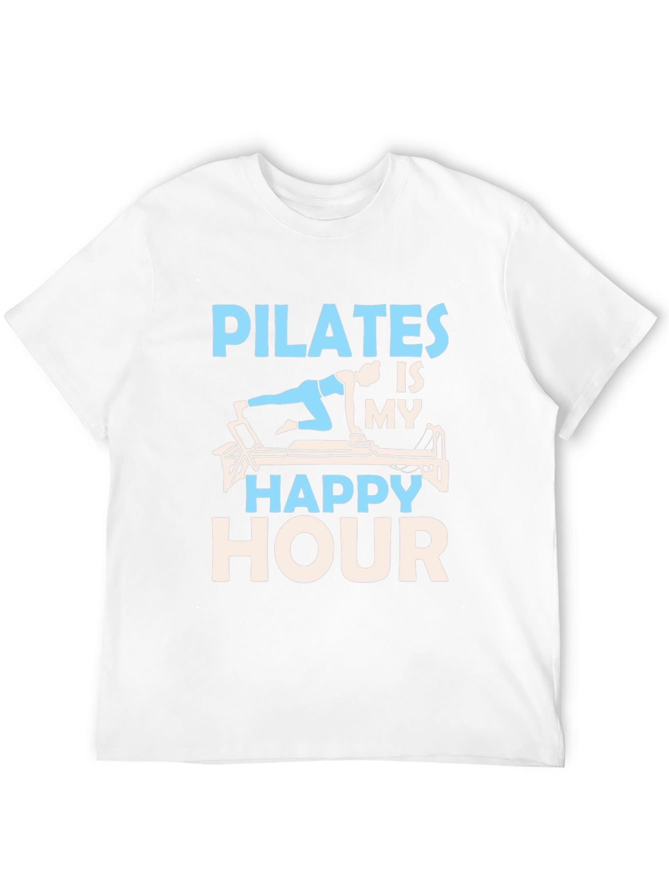 Pilates Is My Happy Hour Graphic Tee