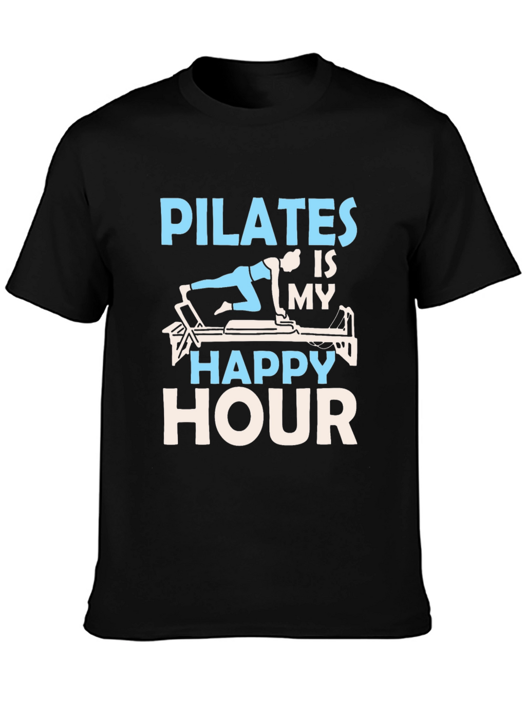 Pilates Is My Happy Hour Graphic Tee
