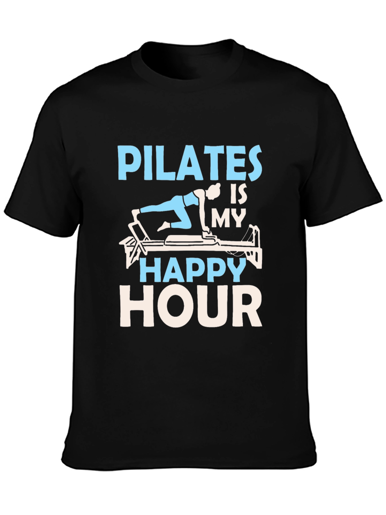 Pilates Is My Happy Hour Graphic Tee
