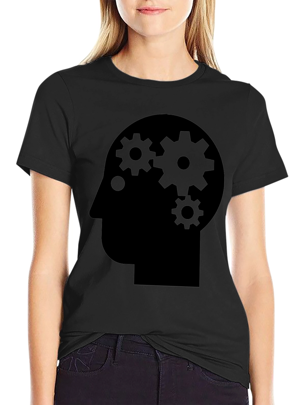 Thinking Gears Head T-Shirt