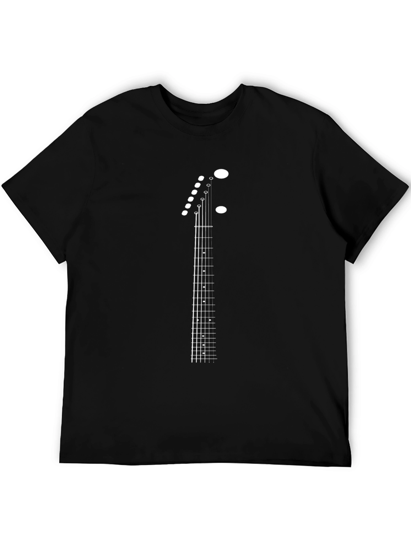 Guitar Fretboard Graphic Tee - Music Lovers T-Shirt