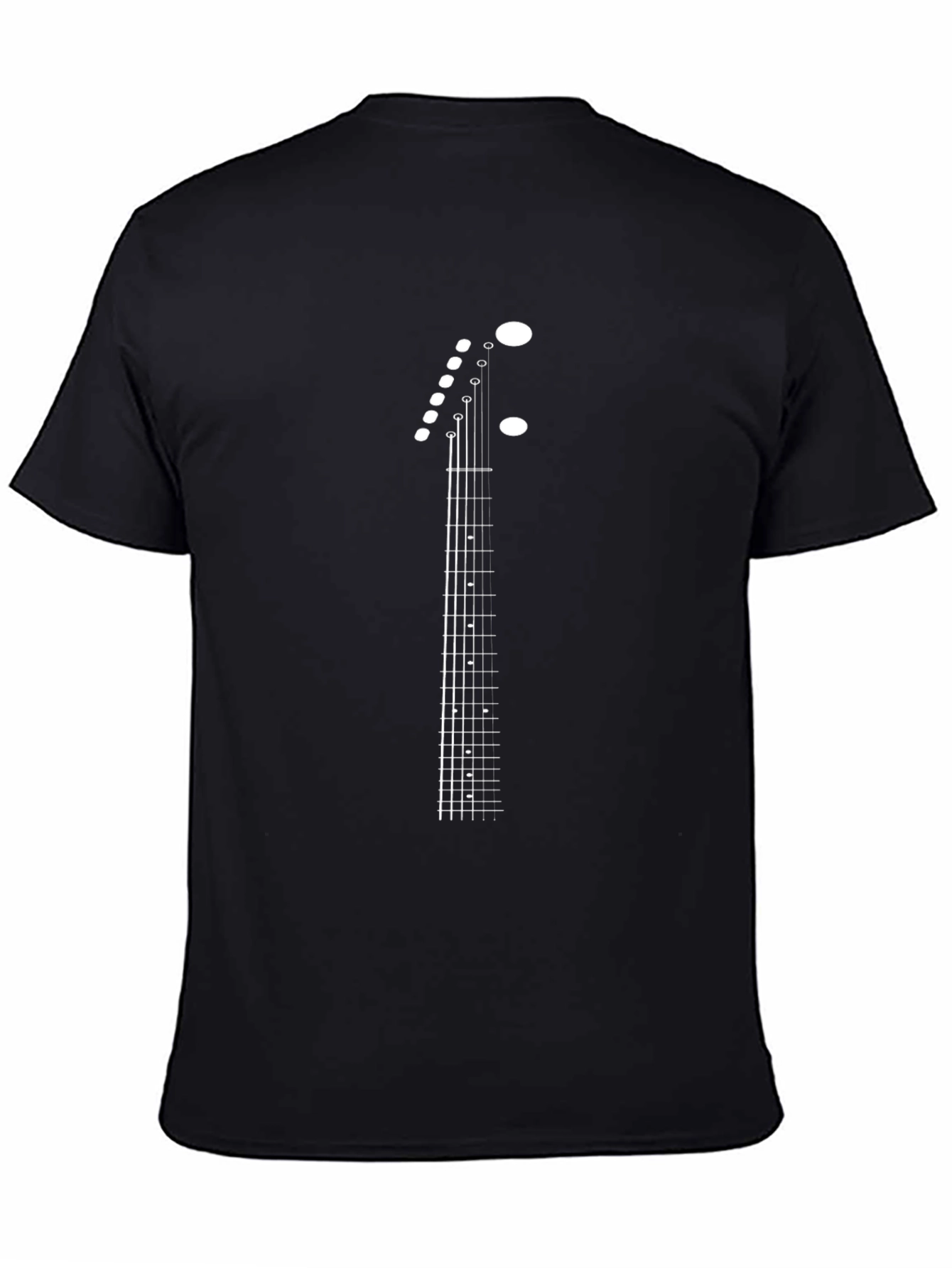 Guitar Fretboard Graphic Tee - Music Lovers T-Shirt