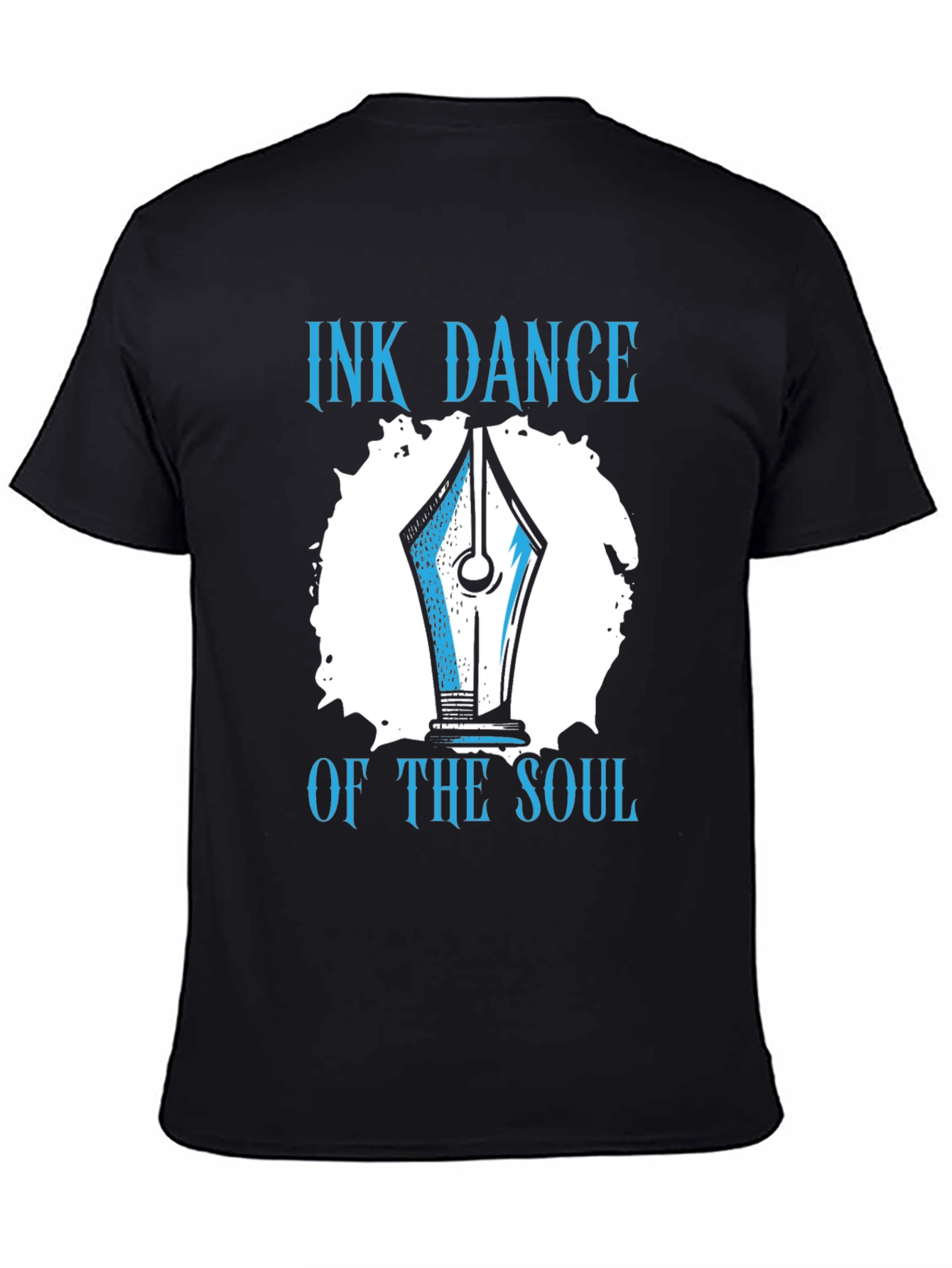 Ink Dance of the Soul Graphic Tee - Artistic Design