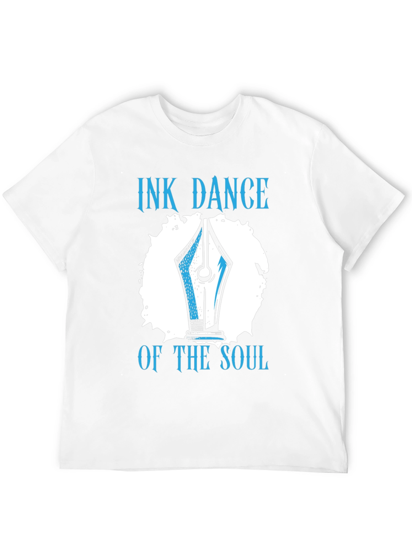 Ink Dance of the Soul Graphic Tee - Artistic Design