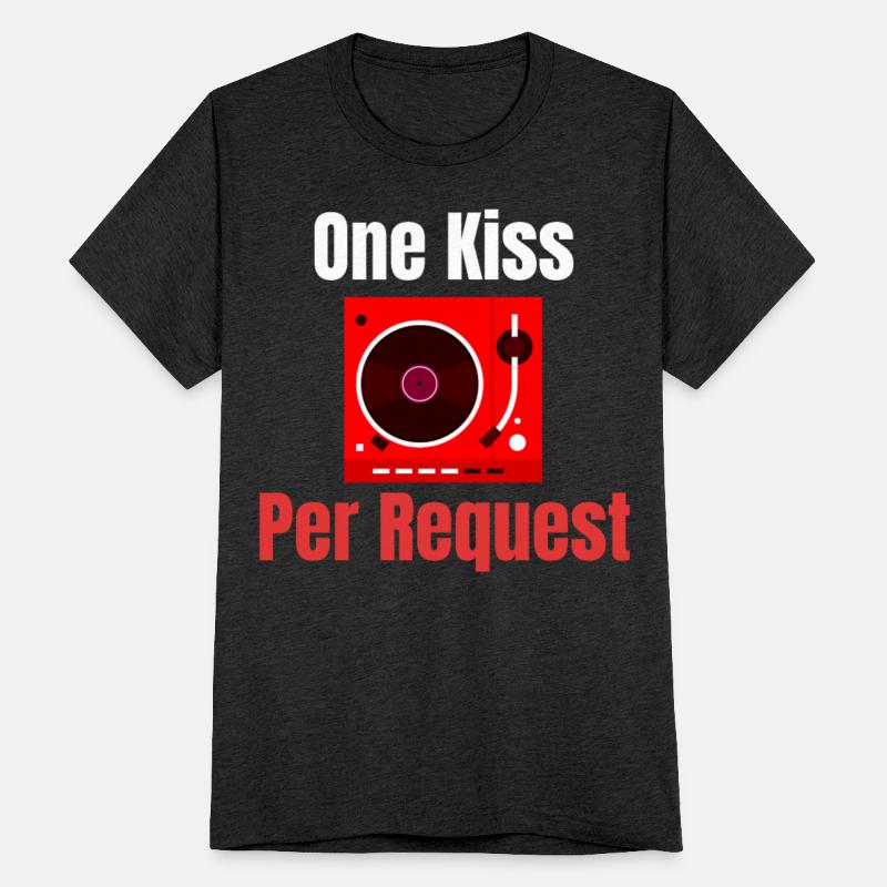 One Kiss Per Request Funny DJ Headphones