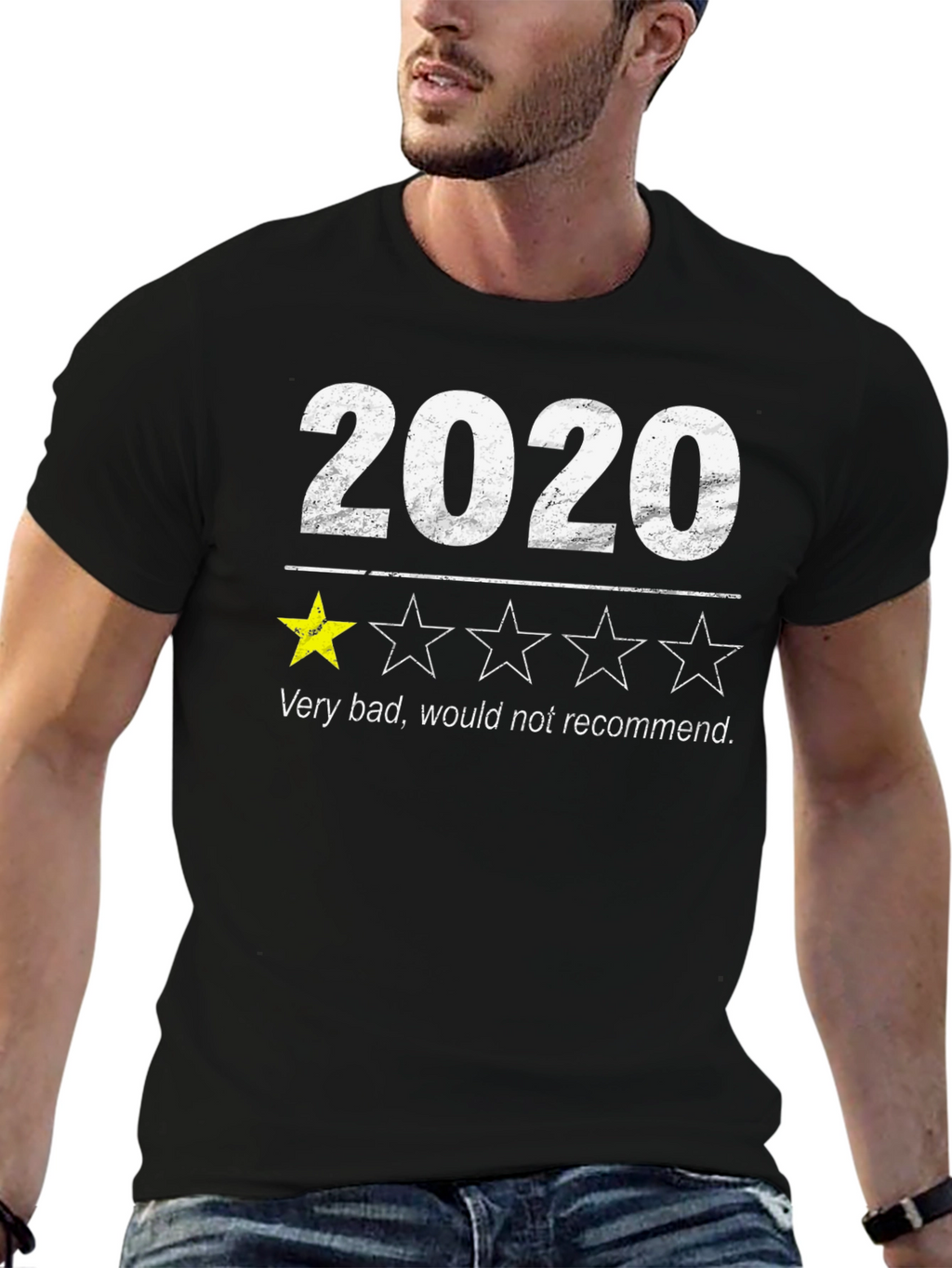 2020 One Star Review Graphic Tee