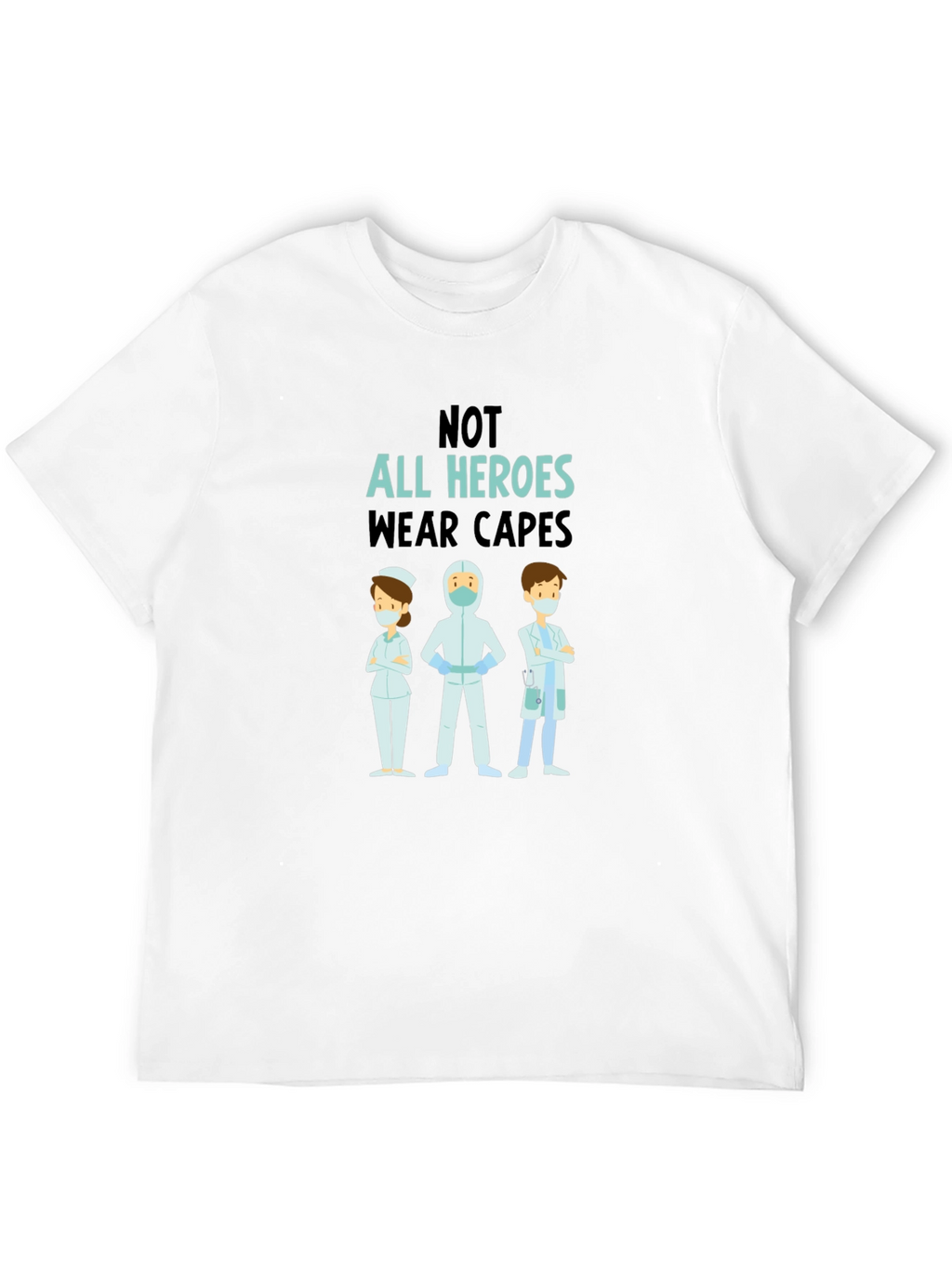 Heroes Wear Capes Graphic Tee