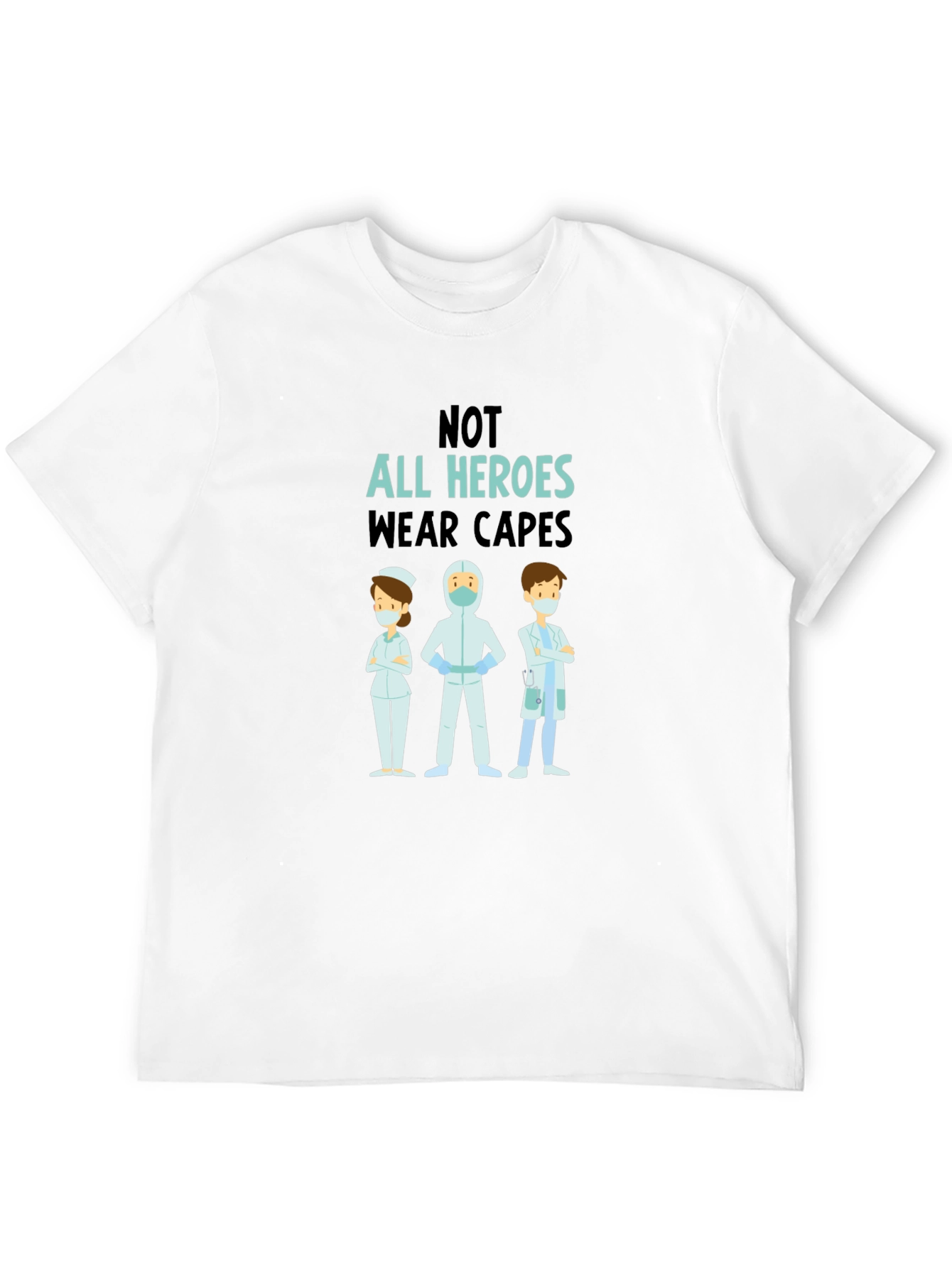 Heroes Wear Capes Graphic Tee