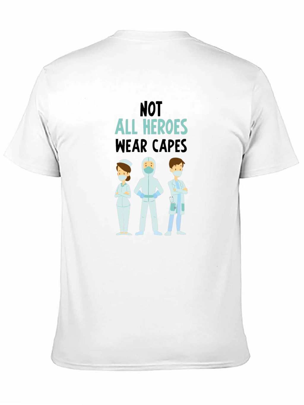 Heroes Wear Capes Graphic Tee