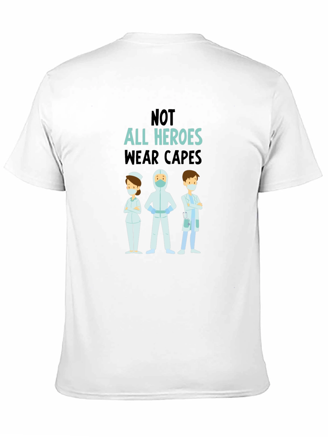 Heroes Wear Capes Graphic Tee