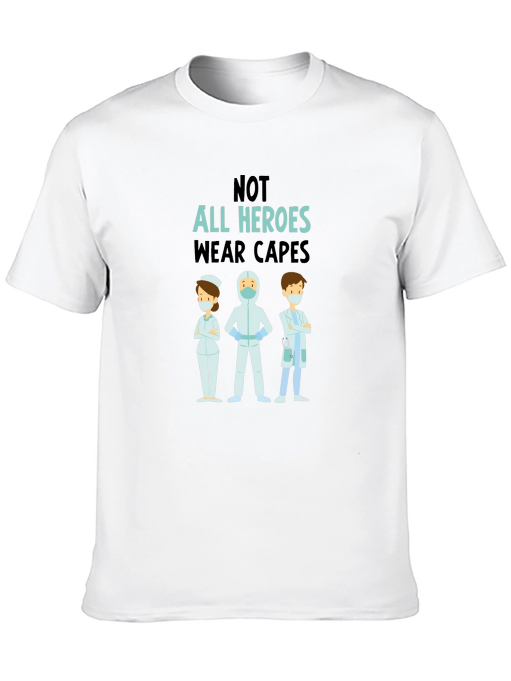 Heroes Wear Capes Graphic Tee