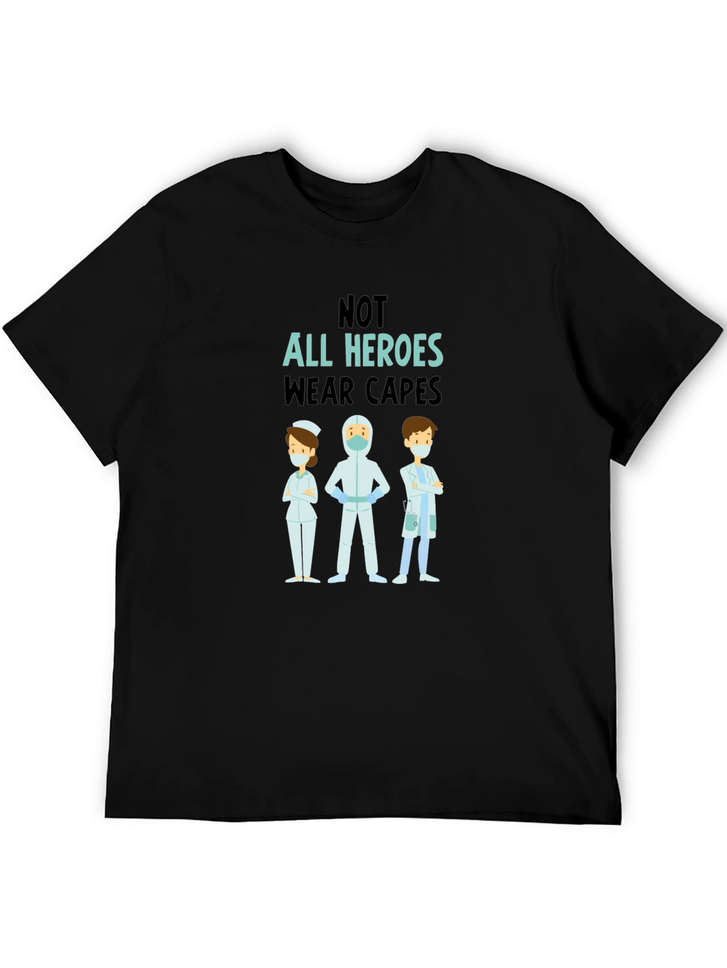 Heroes Wear Capes Graphic Tee
