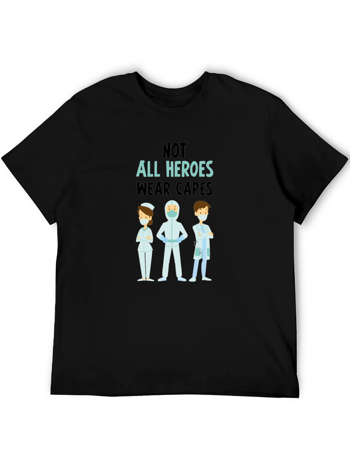 Heroes Wear Capes Graphic Tee