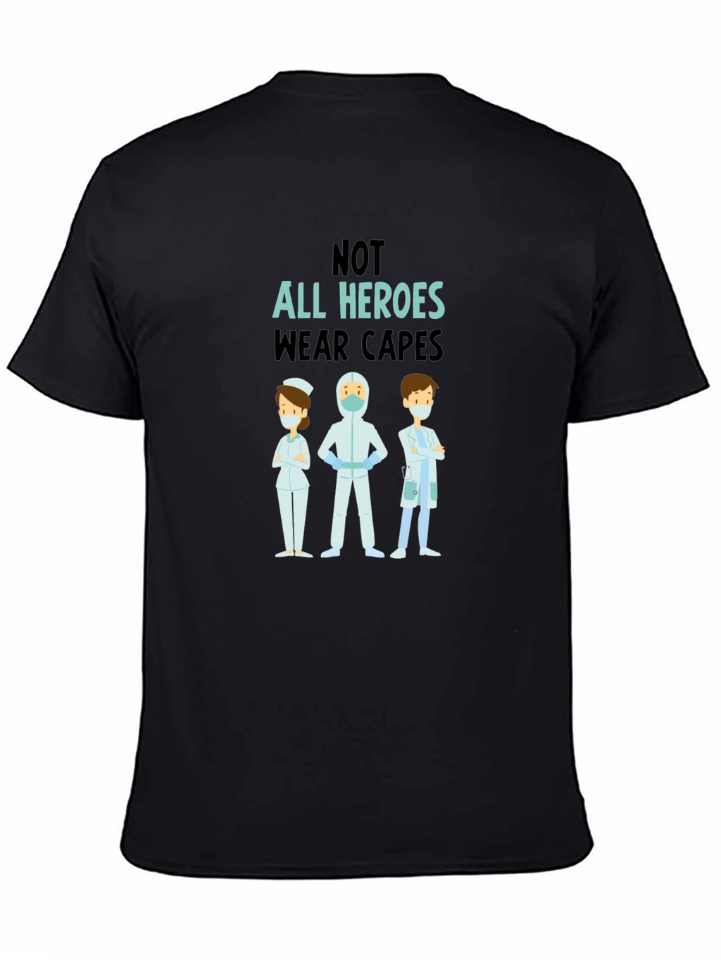 Heroes Wear Capes Graphic Tee
